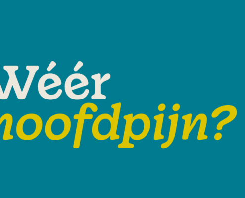 weer hoofdpijn publieksactie